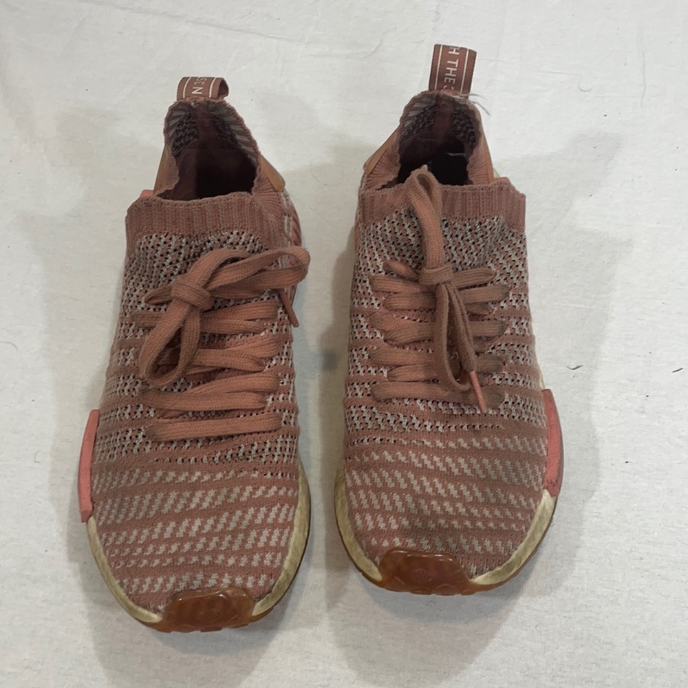 Pink Adidas NMD sneakers size 9